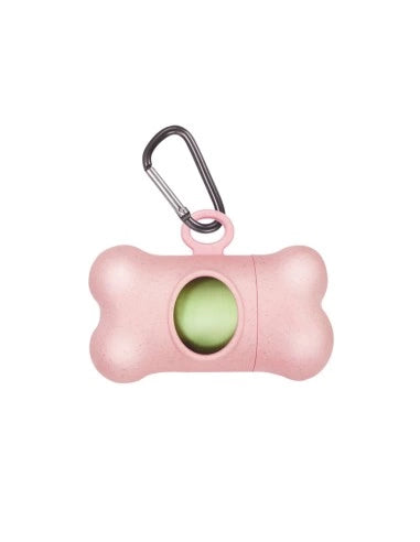 Distributeur de Sacs Poubelle en Bambou