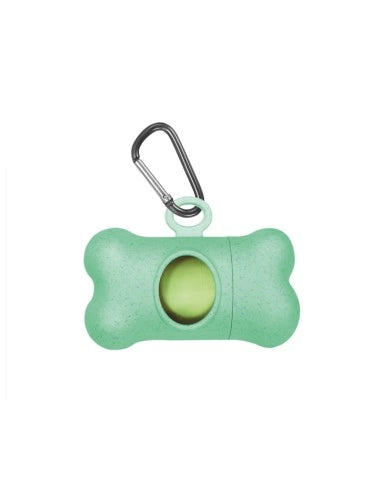 Distributeur de Sacs Poubelle en Bambou