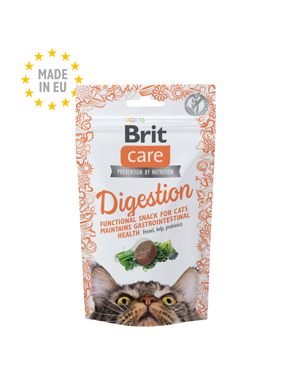 Brit Care Cat Snack Digestion 50g