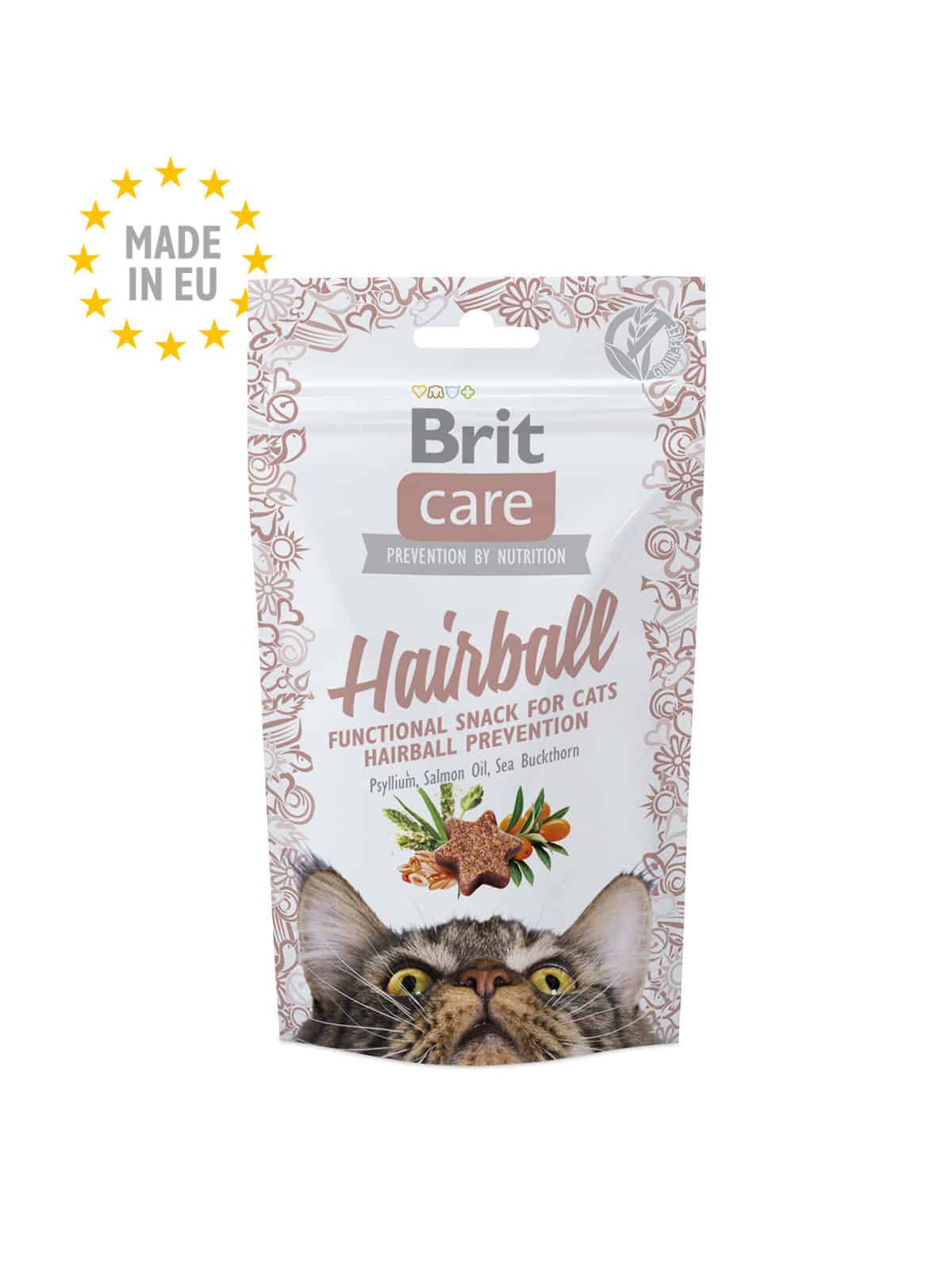 Brit Care Cat Snack - Hairball 50g