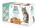 Brit Care Cat Filets Adult Stérilisé Multipack 12x85g