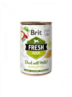 Brit Fresh Dog Canard avec Millet 400g