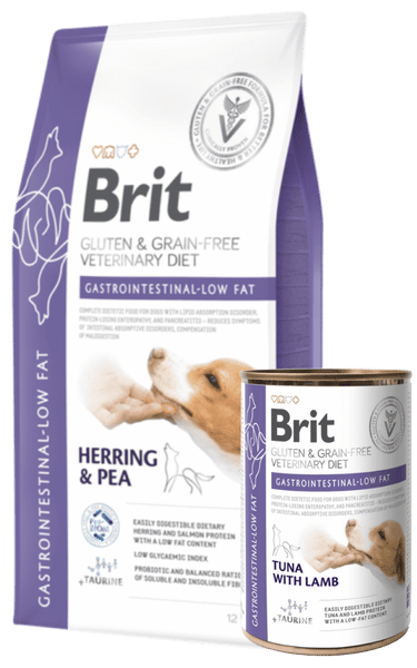 Brit Veterinary Diet Dog Grain Free Gastrointestinal Low Fat