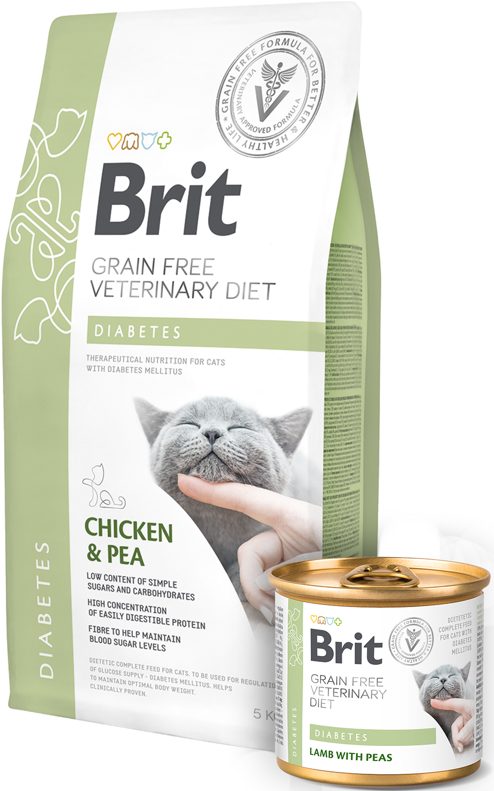 Brit Veterinary Diet Cat Grain Free Diabetes