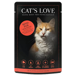 CAT'S LOVE Adult Boeuf Pur 85g
