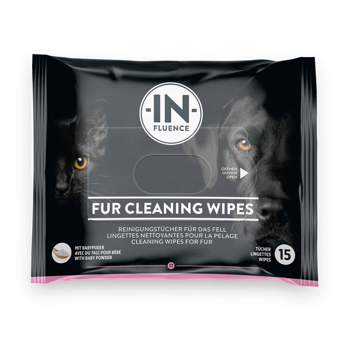 IN-FLUENCE Lingettes Cleaning Wipes 40 pces