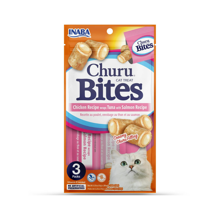 CHURU Bites Thon Saumon Poulet 30g
