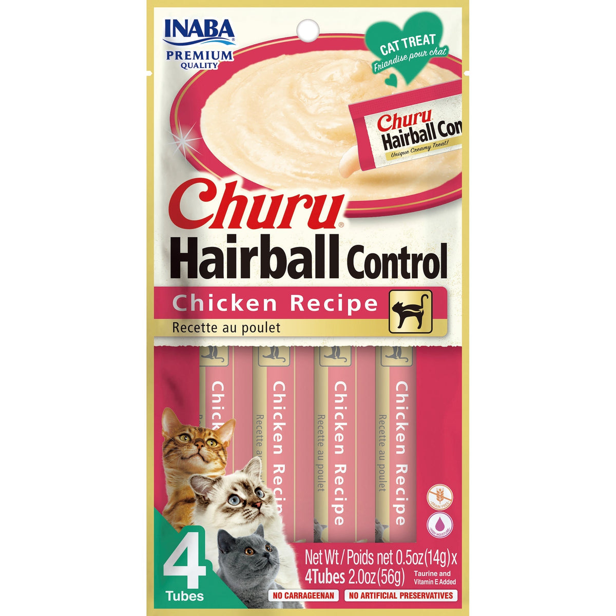 CHURU Puree Hairball Poulet