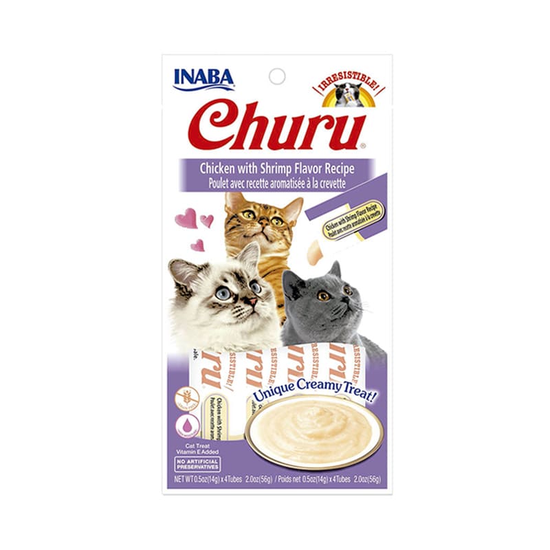 CHURU Puree Poulet Crevette 30g