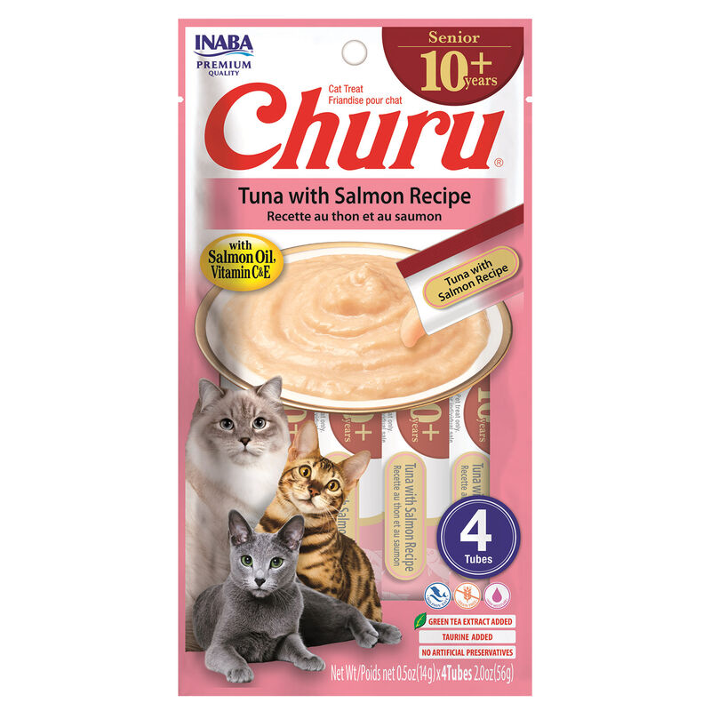 CHURU Puree Senior Thon Saumon 30g