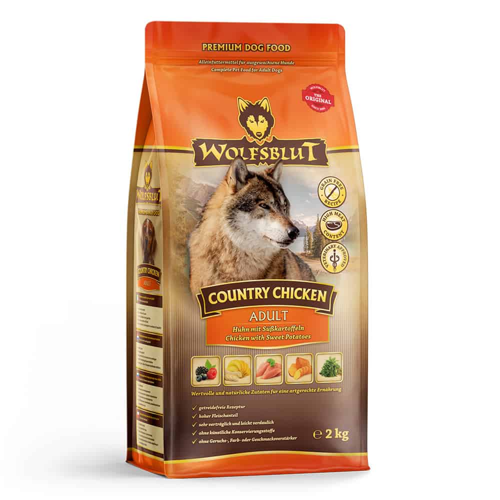 WOLFSBLUT Country Chicken - Poulet avec Patate Douce