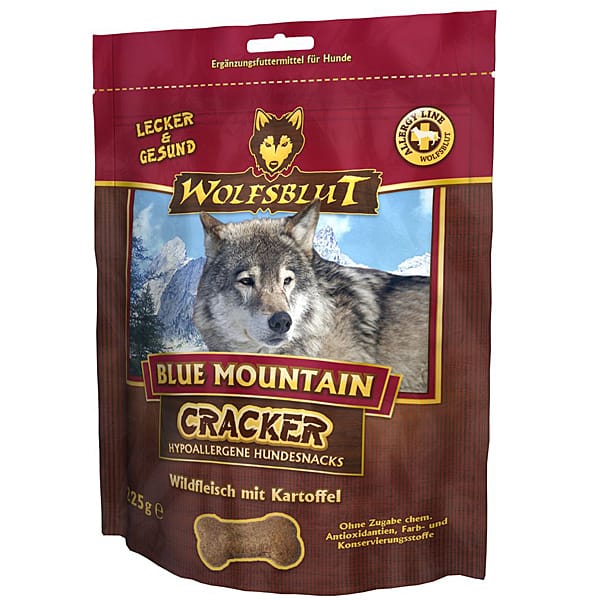WOLFSBLUT Cracker Blue Mountain - Gibier avec Pomme de Terre 225g