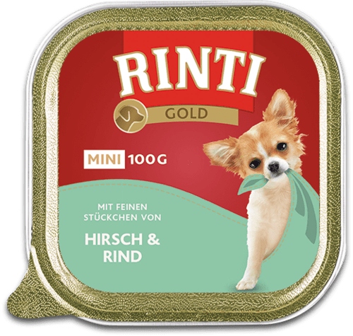 RINTI Gold Mini Cerf Boeuf 100g