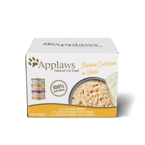 APPLAWS Multipack Chicken Selection pour chats 70g