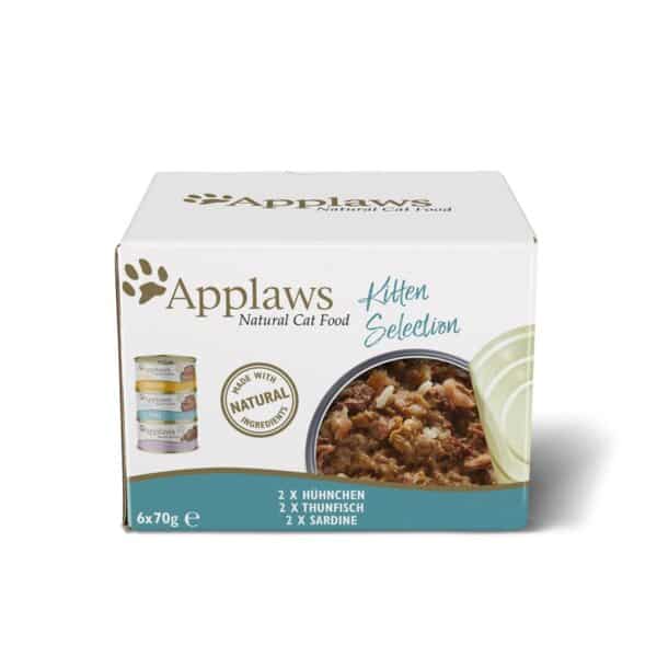 APPLAWS Multipack Mixed Selection pour chatons 70g