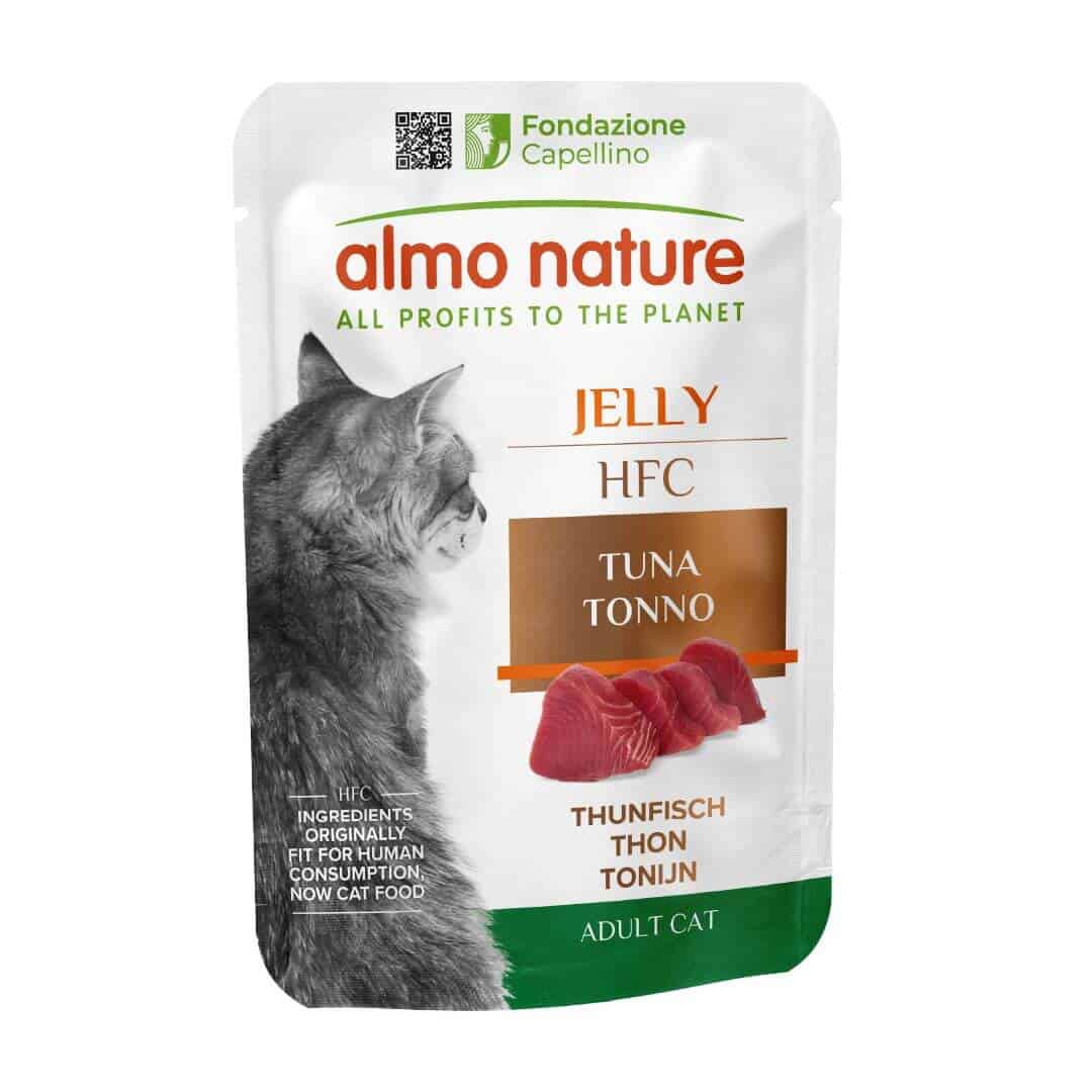 ALMO NATURE Sachet HFC Jelly Cat Thon 55g