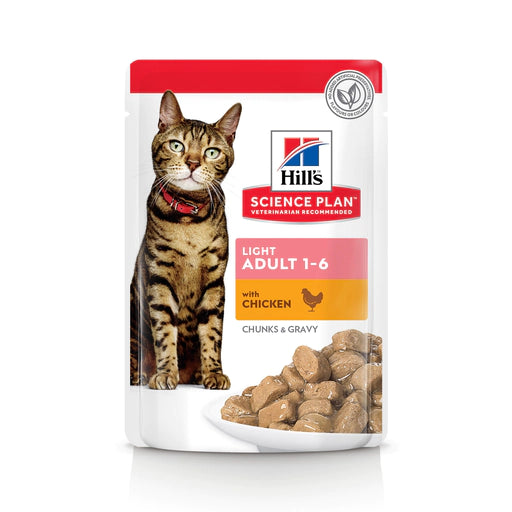 HILL'S Science Plan Adult Light au Poulet pour chat 85g