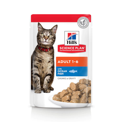 HILL'S Science Plan Adult au poisson de mer pour chat 85g
