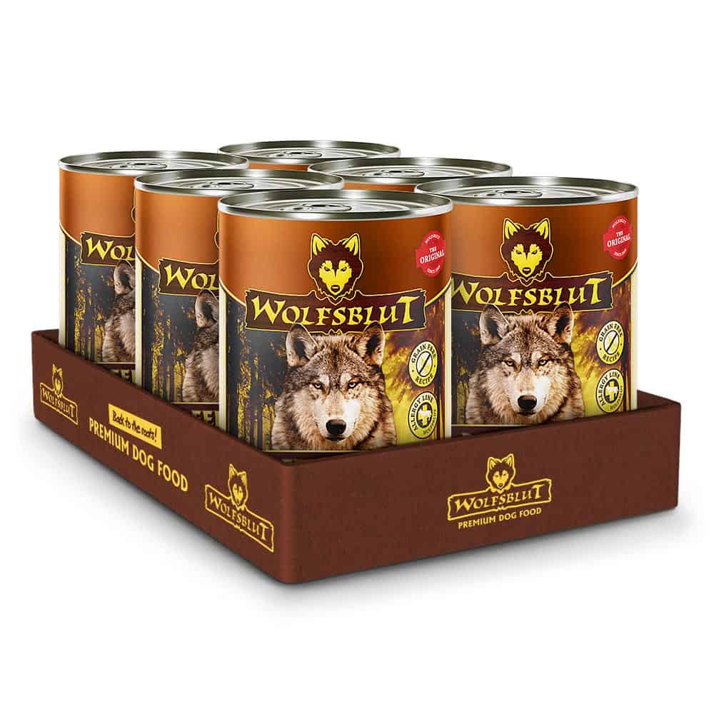 WOLFSBLUT Deep Glade - Cerf Rouge avec Potiron 395g