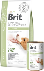 Brit Veterinary Diet Dog Diabetes 400g