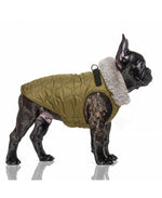 MILK & PEPPER Roméo Puffer Jacket Harness - porté par un chien