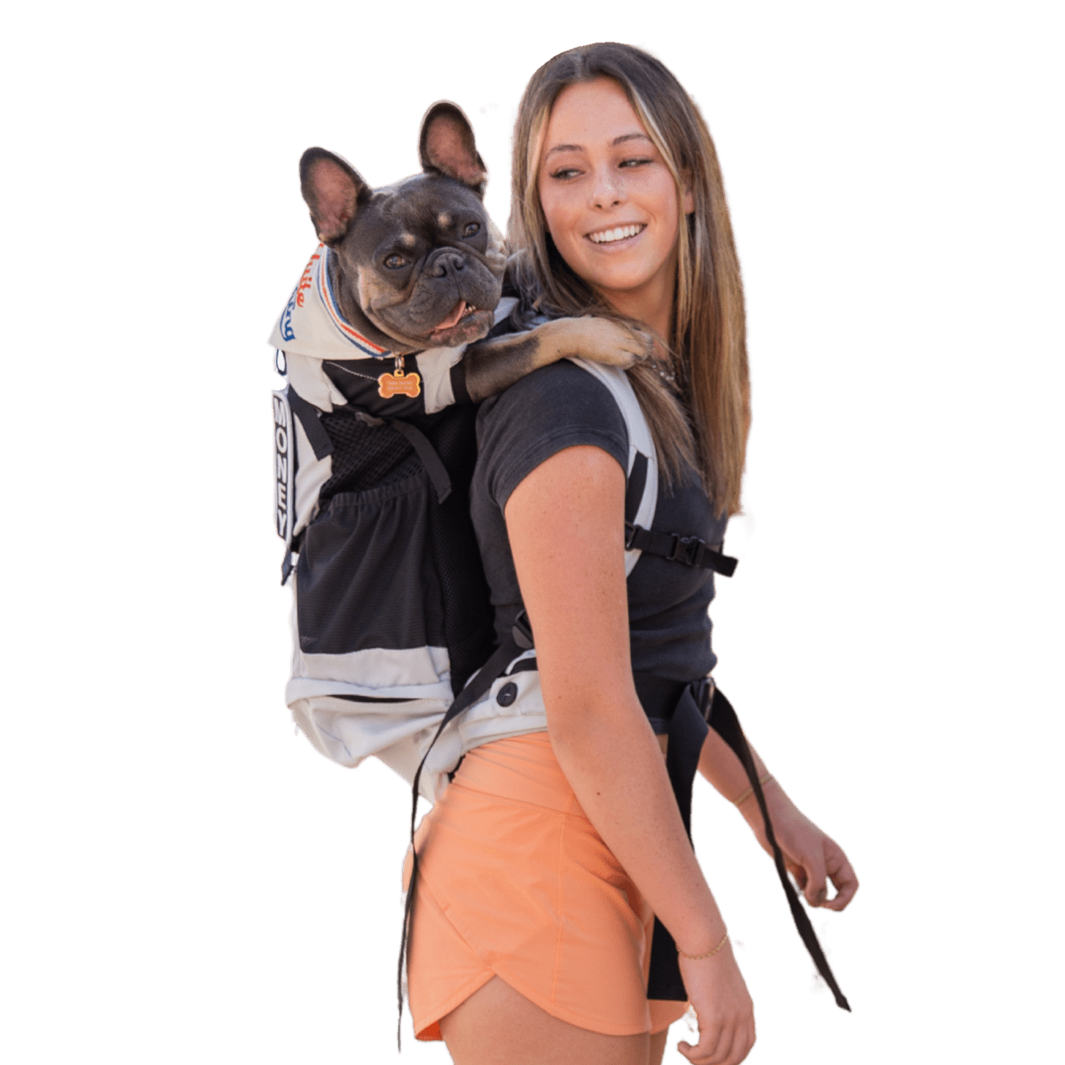 Knavigate | Porte-chien avancé avec cadre interne et ceinture de hanche