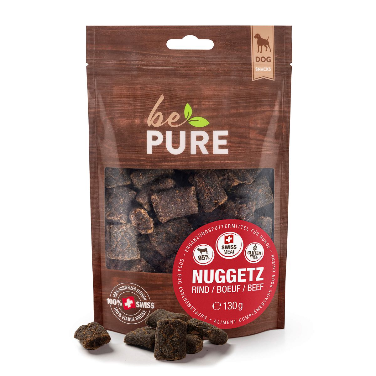 BEPURE Nuggetz Bœuf 130g