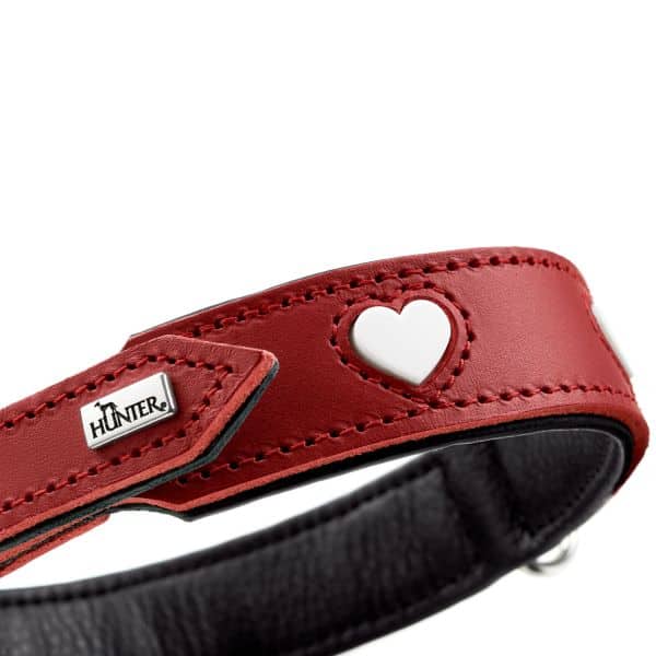 HUNTER Collier Love Rouge/Noir