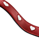 HUNTER Laisse Réglable Love Rouge/Noir