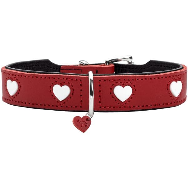HUNTER Collier Love Rouge/Noir