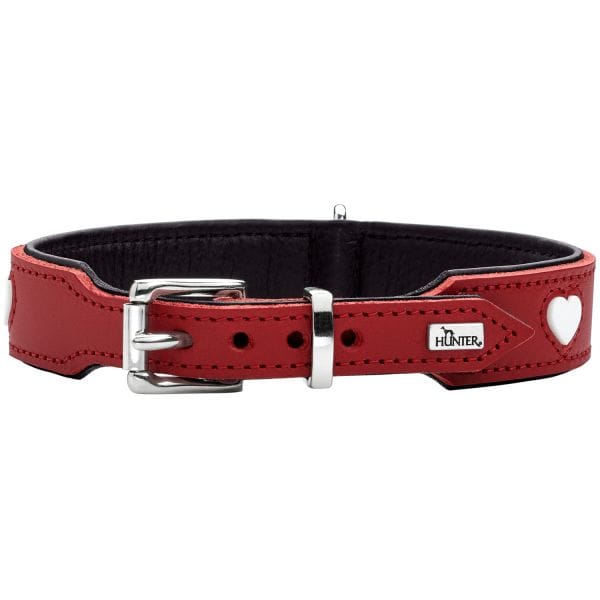 HUNTER Collier Love Rouge/Noir