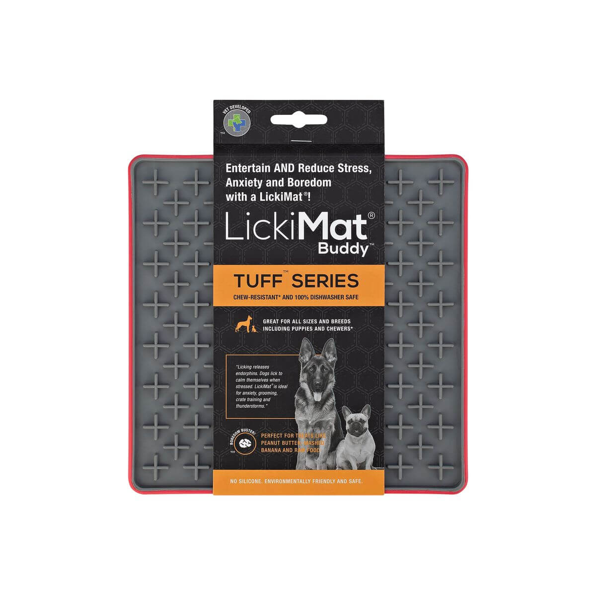 LICKY MAT Buddy Tuff Tapis léchage Chien
