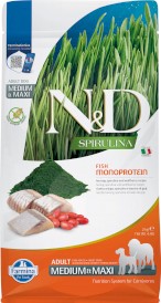 Farmina N&D Spirulina Chien Medium Maxi Hareng 2 kg