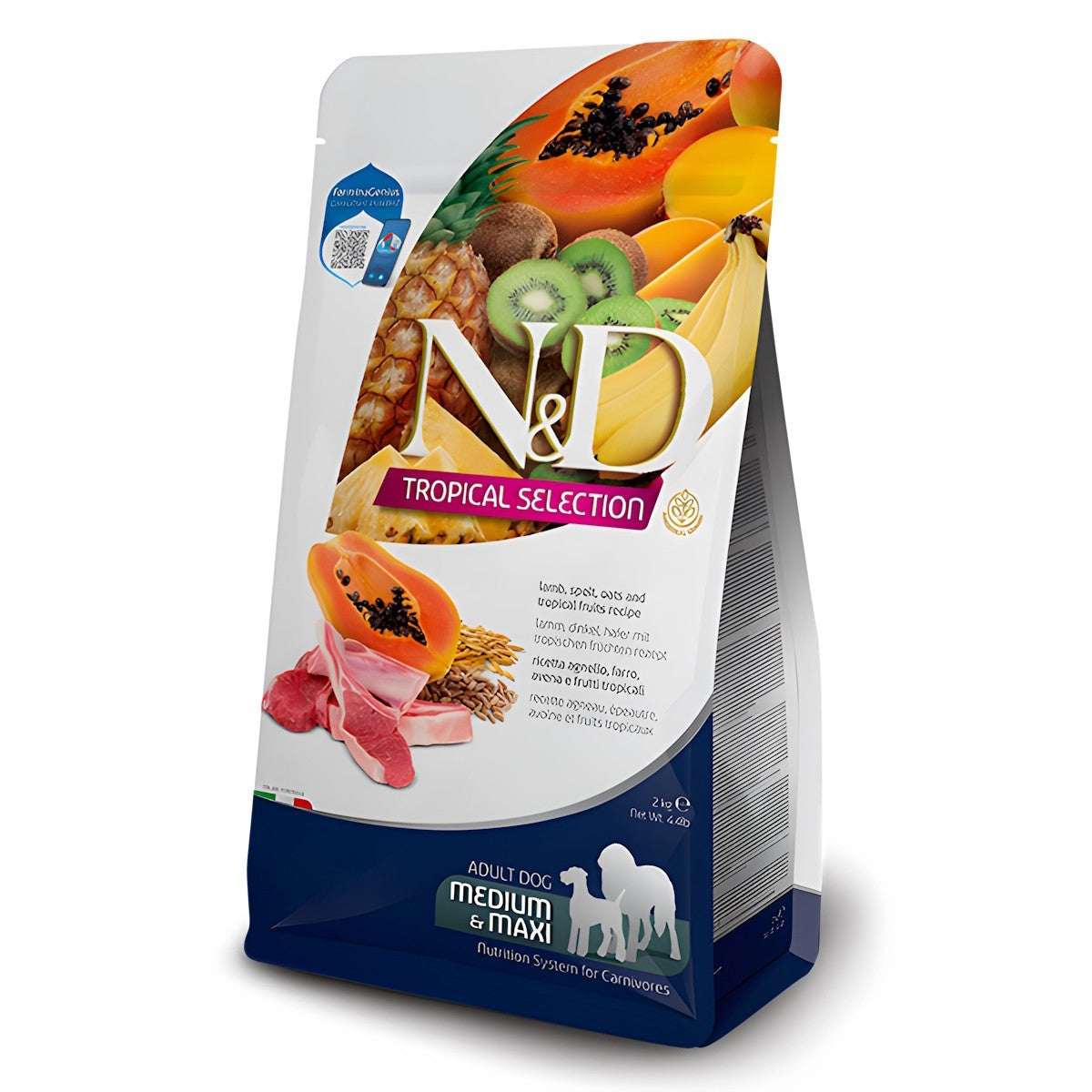 FARMINA N&D Tropical Selection Agneau - Chien Adult Med/Max