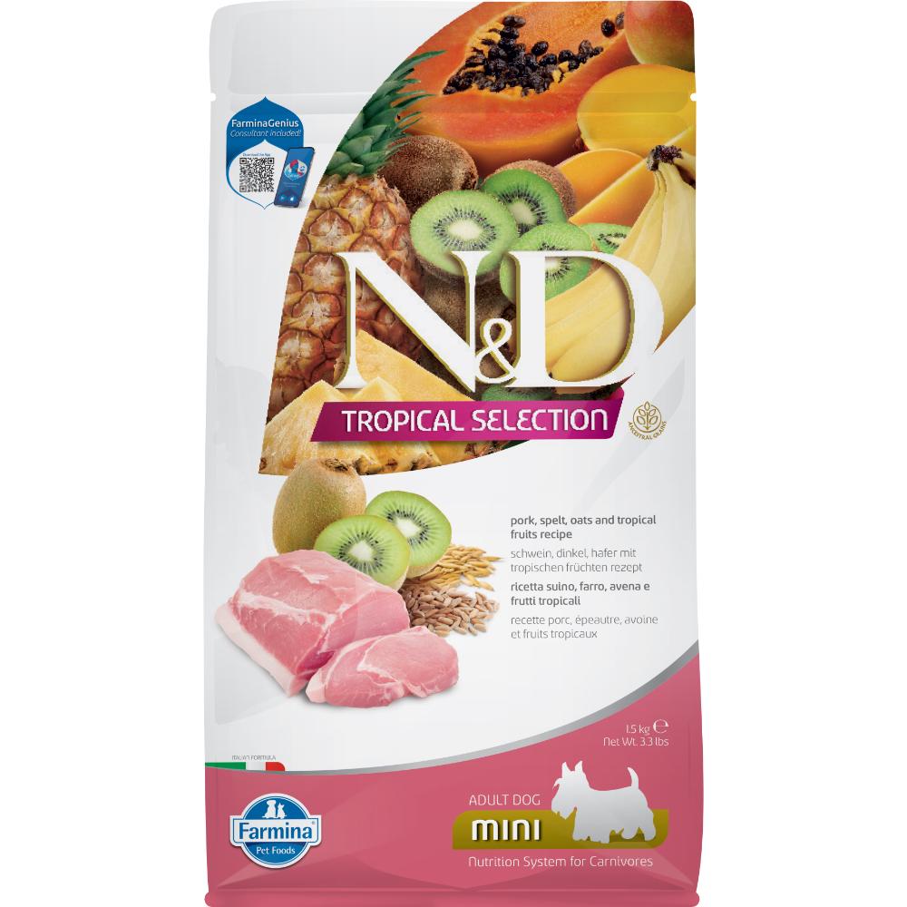 FARMINA N&D Tropical Selection Porc Chien Adult Mini