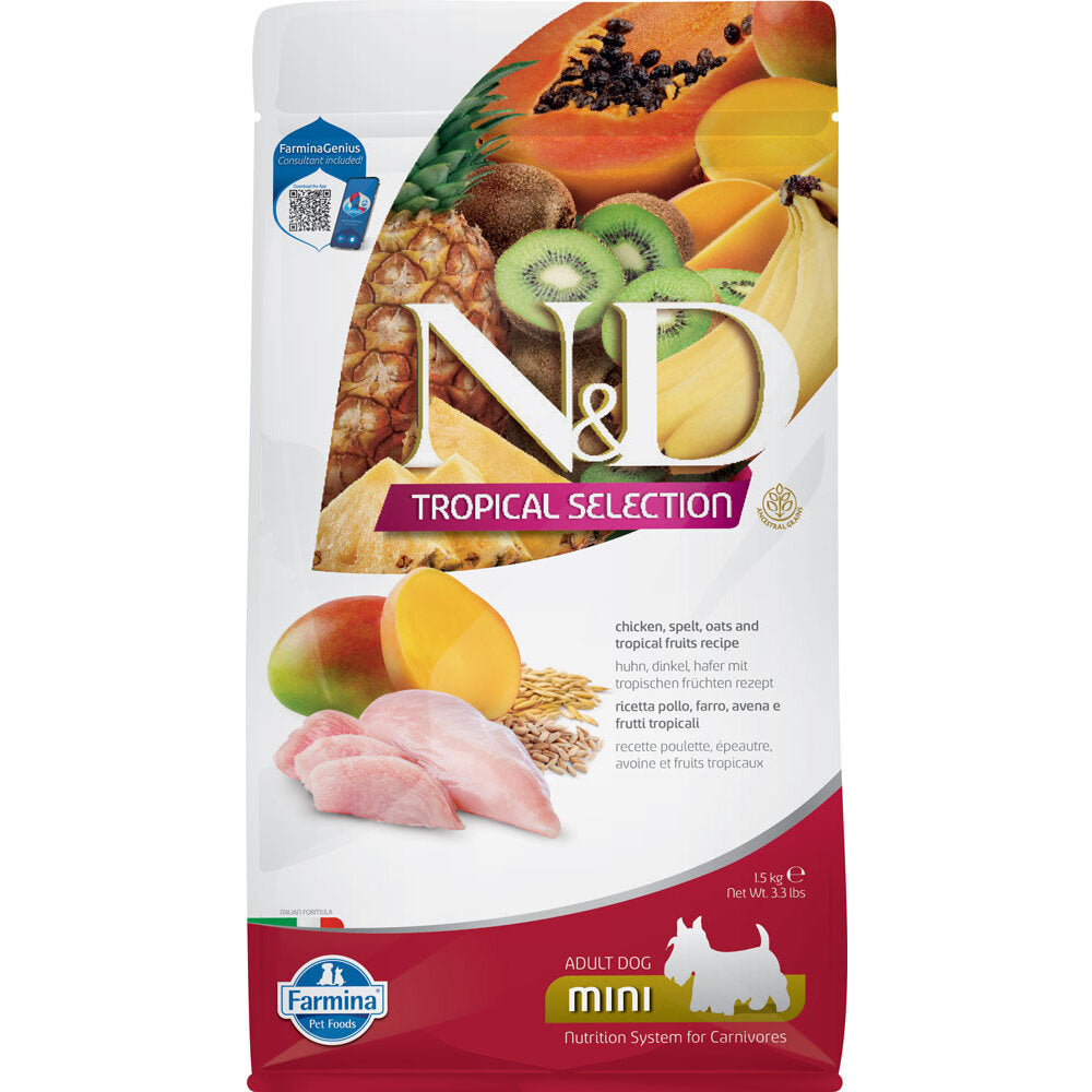 FARMINA N&D Tropical Selection Adult Mini Poulet