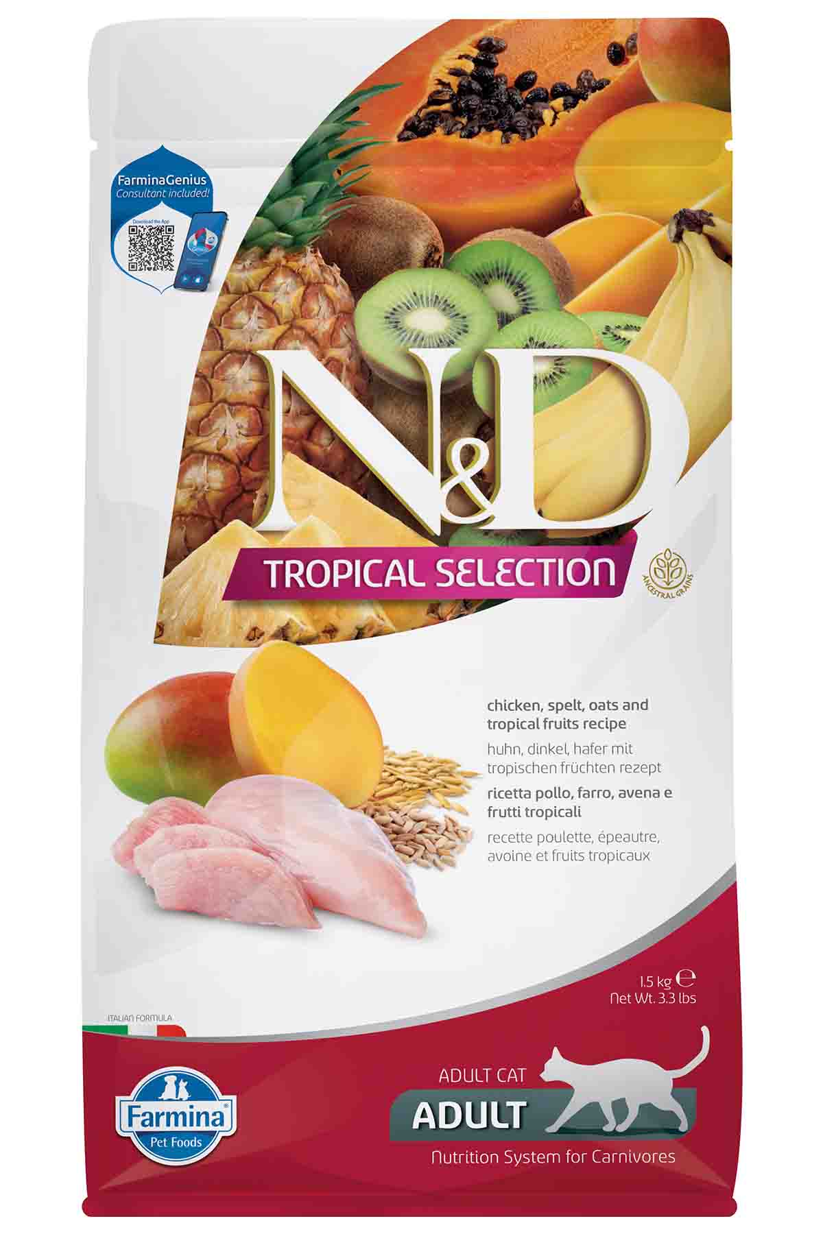 FARMINA N&D Tropical Selection Poulet Chat