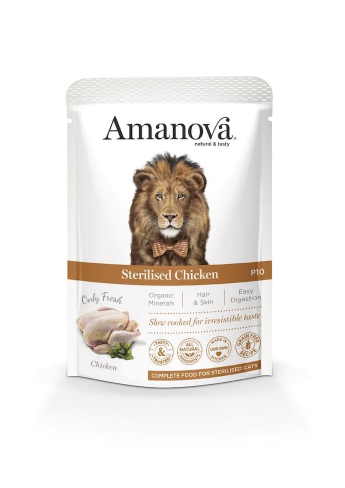 AMANOVA Adult Sterilised Chicken 85g