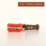 TRUFFE & FLAIR Collier petit chien XS Biothane/Paracorde - Orange
