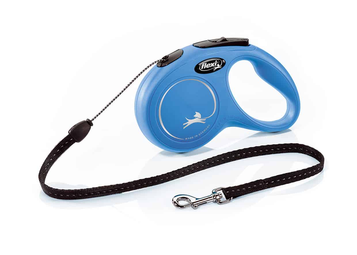 FLEXI Laisse New Classic Sangle Bleu