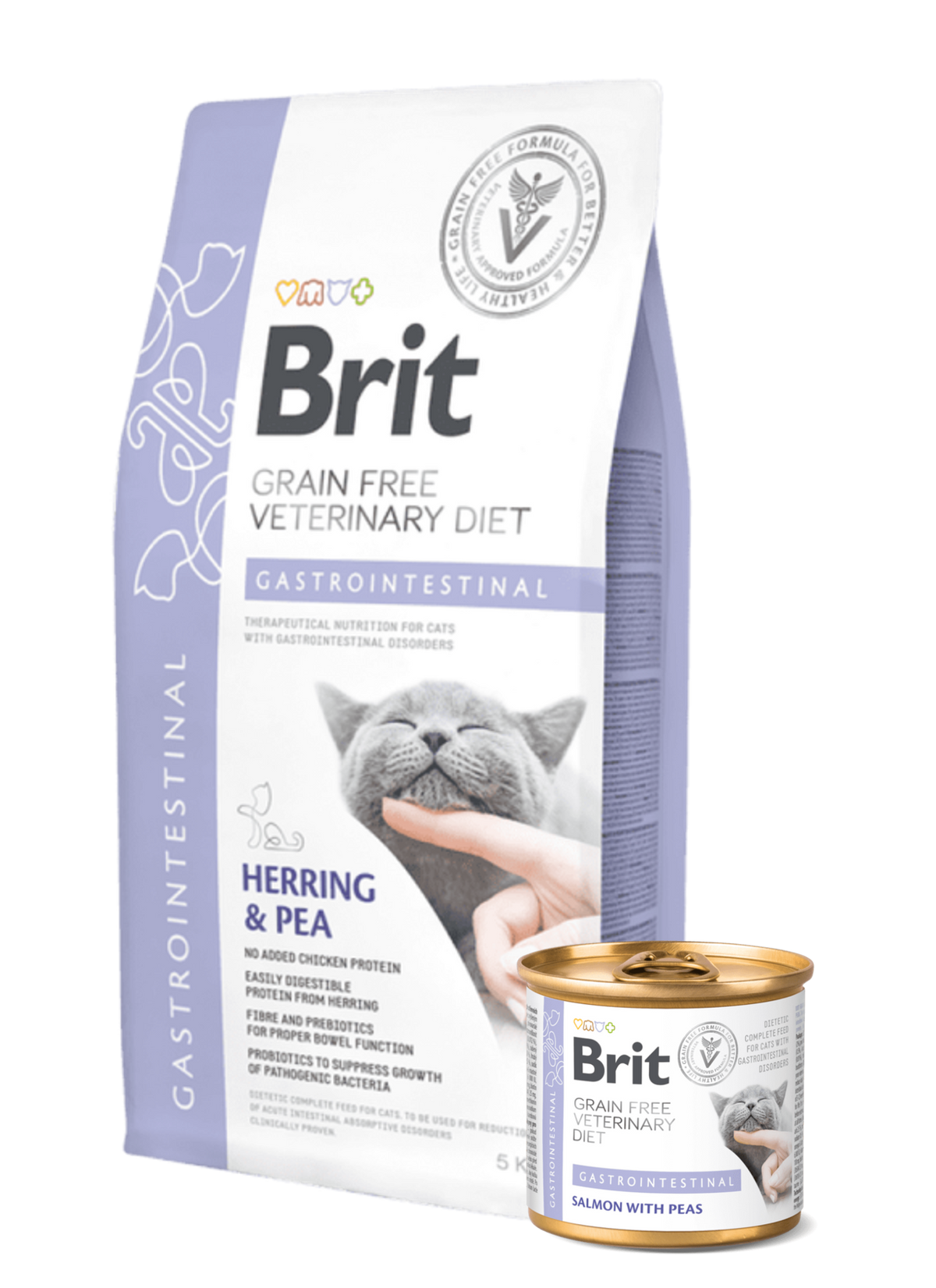 Brit Veterinary Diet Cat Filets Gastrointestinal 12x85g