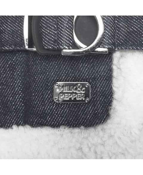 MILK & PEPPER Tyler Blue Denim Harness