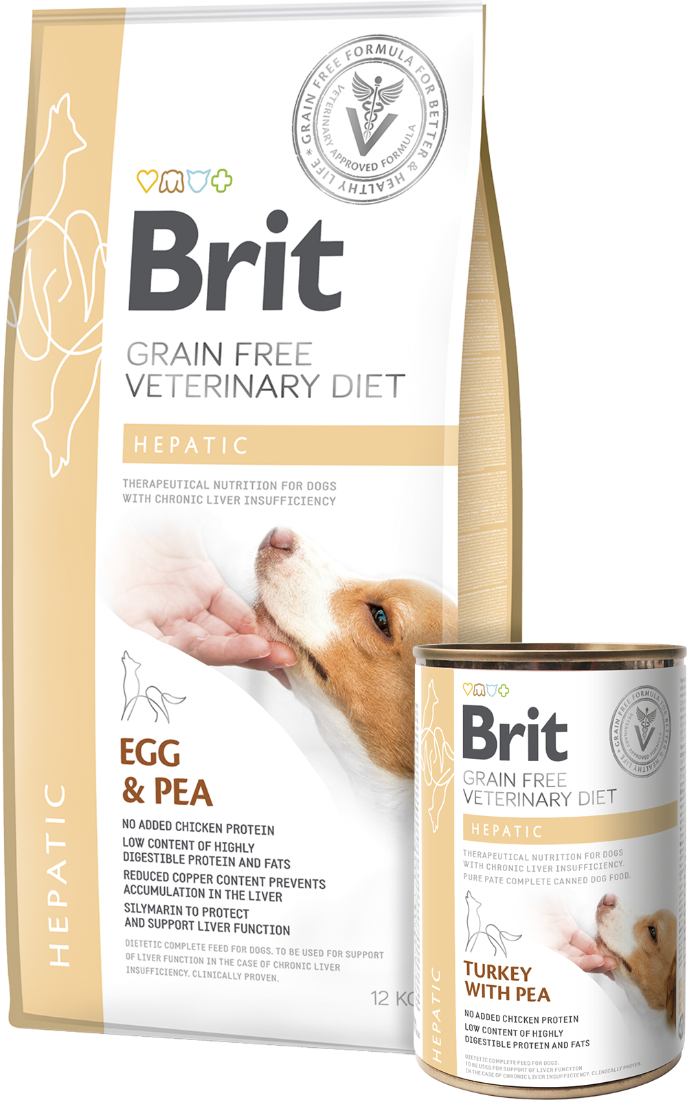 Brit Veterinary Diet Dog Grain Free Hepatic