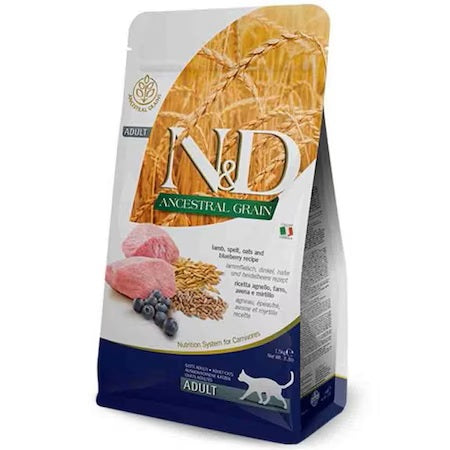 FARMINA N&D Ancestral Grain Chat Adulte Agneau 1.5 kg