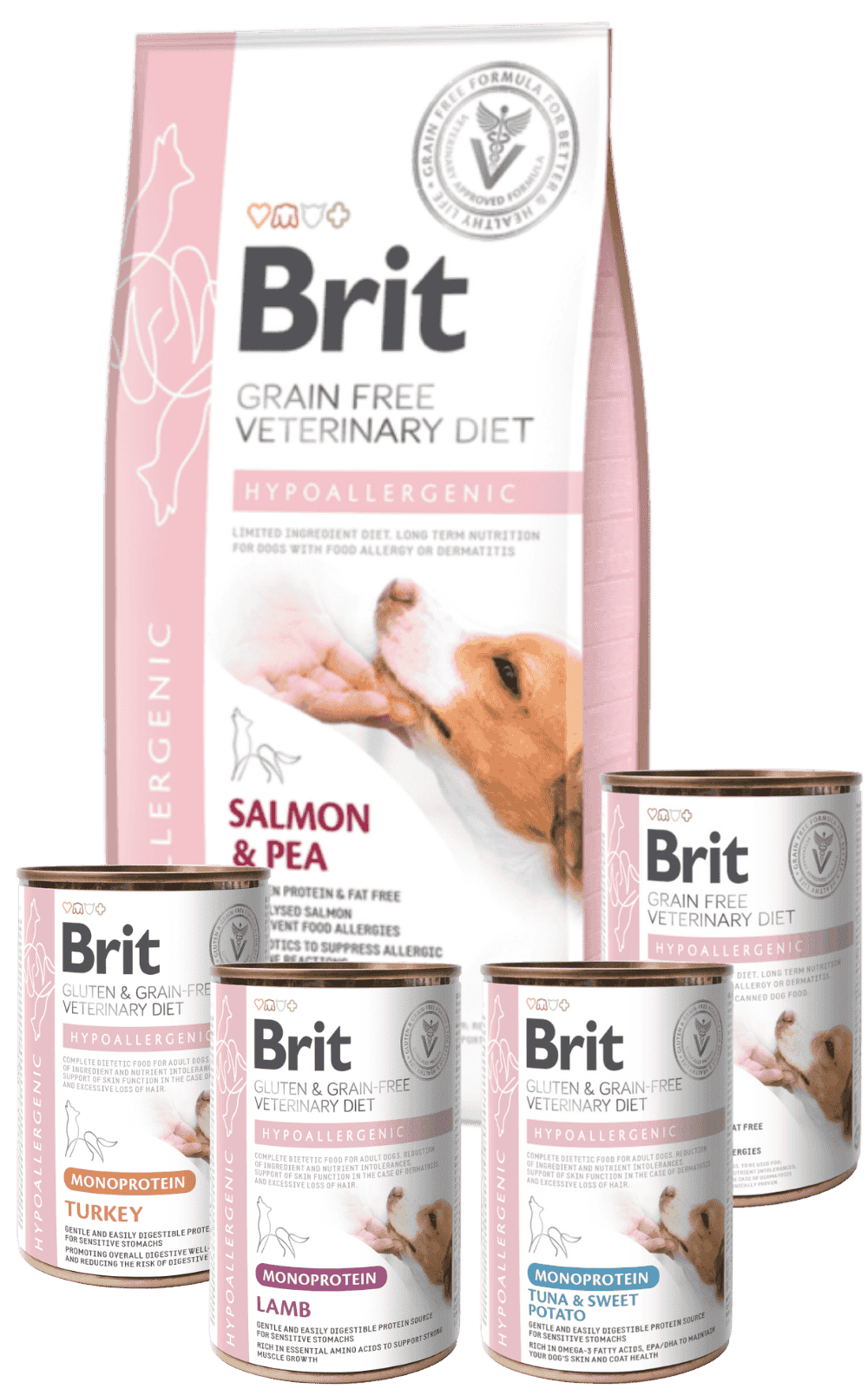 Brit Veterinary Diet Dog Hypoallergenic 400g
