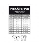 MILK & PEPPER Babord Raincoat - guide des tailles