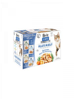 Brit Care Cat Flavour box Fillet in Jelly 4*3 pces