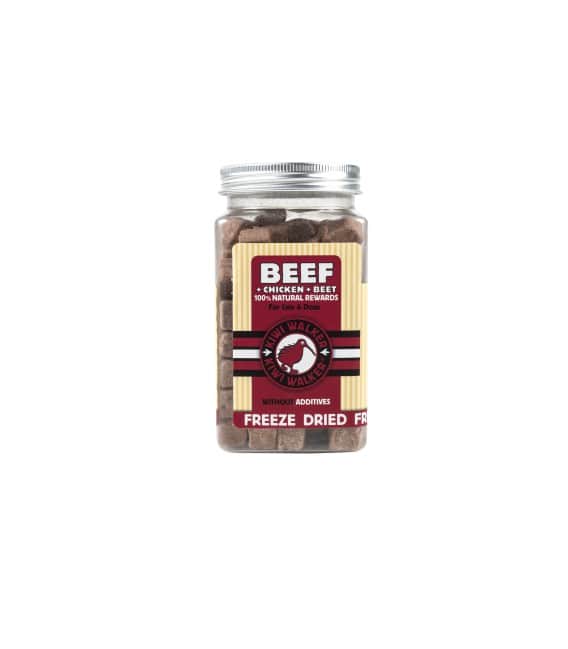 KIWI Friandises Lophilisées Boeuf Poulet Betterave 90 g