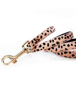 MILK & PEPPER Laisse Cuir Rose