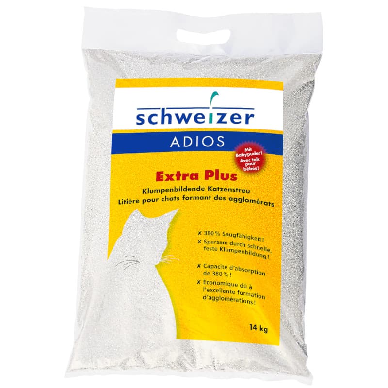 SCHWEIZER ADIOS Extra Plus avec odeur de talc pour bébé